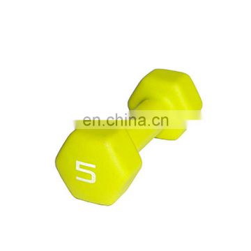 Chinese Wholesale Women Use Colour Dumbbells Neoprene Pair Gym Equipment Dumbbell Set