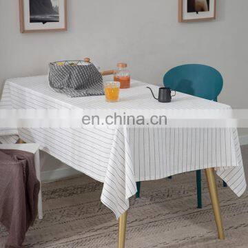 New Launching Kitchen Decor 100% Cotton Dining Table Cover Tablecloth for Round Square Table photo-3