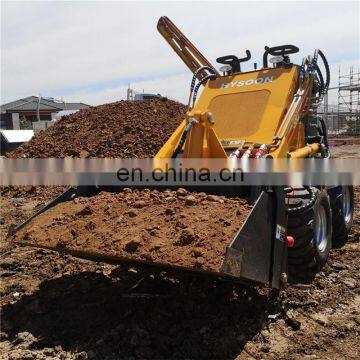 Hysoon HY380 mini walk behind skid steer loader for sale