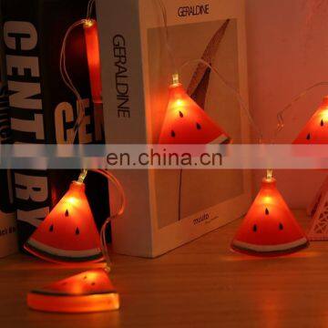 Cool And Refreshing Summer 2AA Battery Box Operated 10 LED Watermelon Fairy String Light For Wedding Party Home Decoration photo-3