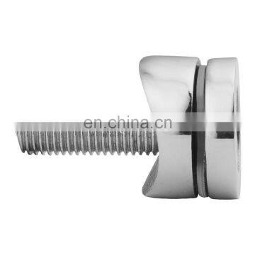 Sonlam JT-07 Stainless Steel Glass Railing Holder 304 Steel Glass Clamp Baluster Fittings photo-4