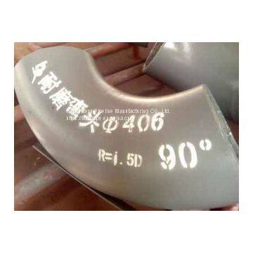 Professional manufacturer of bimetal wear-resistant elbow produces according to standards