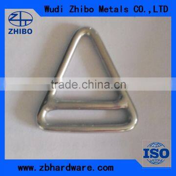 Stainless Steel Double Bar Triangular Rings