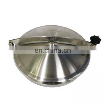 Stainless Steel Non Pressure Round Manway Manhole Cover for Tank photo-2
