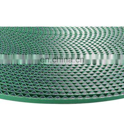 Green PU synchronous belt for motorized curtain parts belt