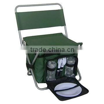 Folding Chair with Cooler (Picnic Set)