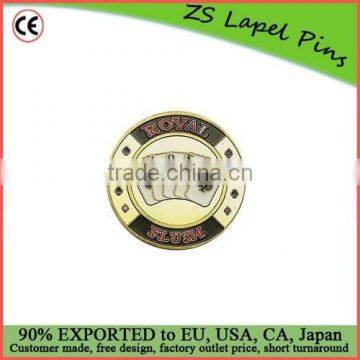 Poker Guards/ Metal Poker Guards/ Royal Flush Card Guard
