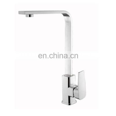 High Quality Antique Water Mixer Tap Double Handle Wall Mounted Brass Kitchen Faucet