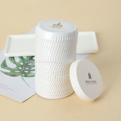 Hotel wine glass paper glass covers for drinks water glass paper lid