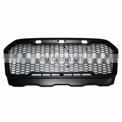 Fit For Ranger T7 2015-2018 Grill Racing Grille Grills ABS Bumper Cover Exterior