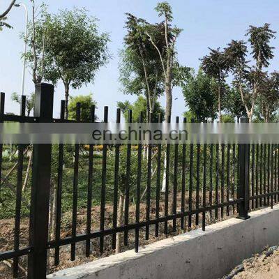 Garden Supplies Fencing Wrought Iron Fence for Demarcation Corten Steel Metal Fence