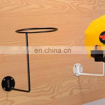 New Motor Bike Steel Motorcycle Helmet Holder Accessories Helmet Holder Hanger Rack Wall Mounted Hook For Coats Hats Wall photo-4