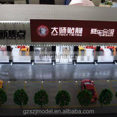4S Car Shop Miniature Building Model With Architectural Model Material ,scale Model photo-3