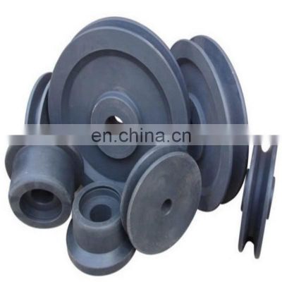 nylon hook cable pulley garage door nylon pulley round flat belt pulley wire rope sheaves with support