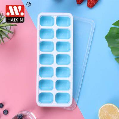Silicone Ice Cube Tray With Silicone Lid Ice Cube Maker