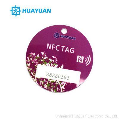 Promotion Fast Delivery HF NFC RFID PVC Keyfob badge tag