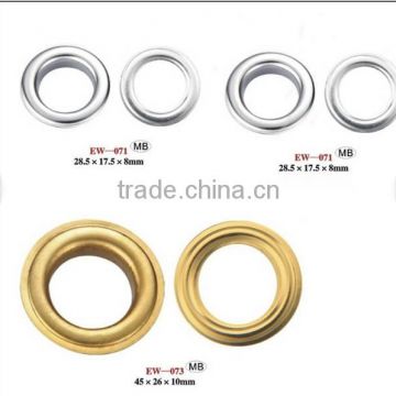 45mm 35mm 28mm 25mm metallic color metal washer eyelet for curtains