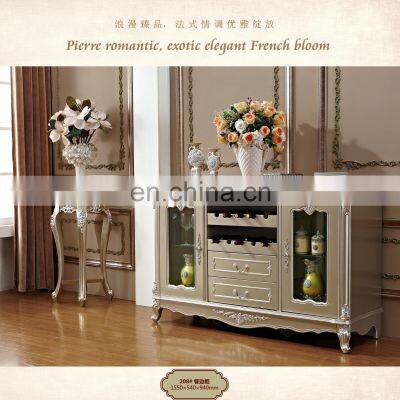 CBM 206 European Style Royal Champagne Silver Series Classic Dining Table Set photo-4