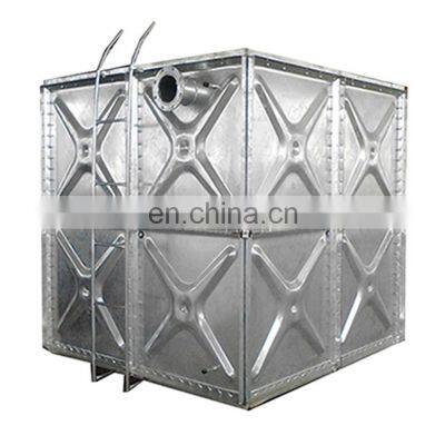 Custom galvanized steel water storage tank price