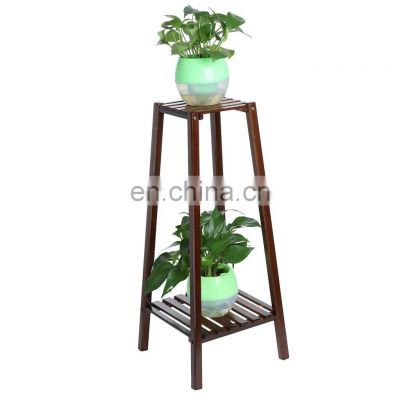 Bamboo Tall Plant Stands Indoor Wood Flower Rack Outdoor Pot Stand Shelves Plant Table Plant Holder