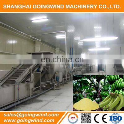 Automatic banana powder making machine banana flour plant equipment auto production line cheap price for sale