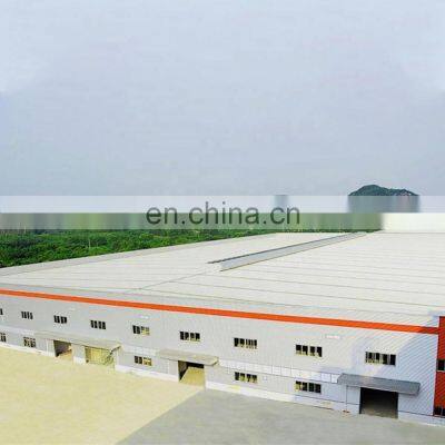 China Manufacturer Industrial Supermarket Prefab Steel Structure Building