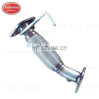 XUGUANG hot sale front section exhaust muffler for hyundai Elantra 1.6 with high quality flexible pipe