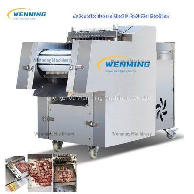 Fully Automatic Commercial Meat Cuber Chicken Cutting Machine Chicken Cube Cutter Best Price photo-3