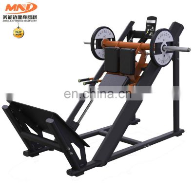 Professional Shandong Gym Center 2021 Most Club Best High Quality Super High Quality Commercial Gym Exercise Adjustable Hack Squat Bench Free Weights