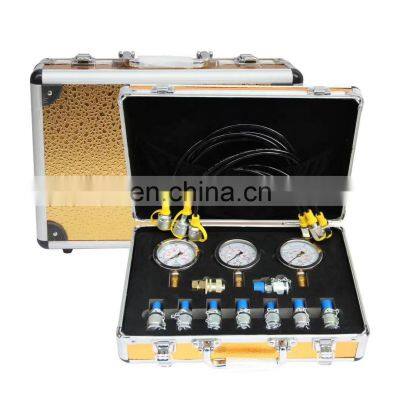 Hot sale hydraulic pump pressure test gauge pressure test tool hydraulic pressure test kit for excavator