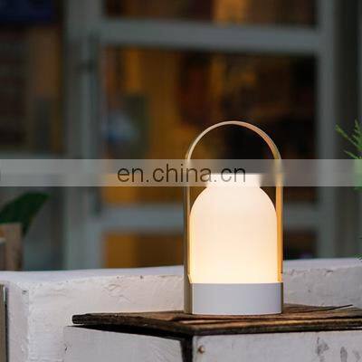 Portable Luxury Gold Decorative Table Light 4000mAh Rechargeable 3000K LED Camping Table Night Lights