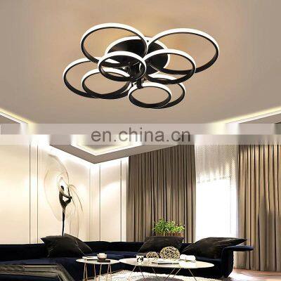 Special Circular Design Ceiling Light Living Room Home Indoor Pendant Light Modern Ring LED Chandelier