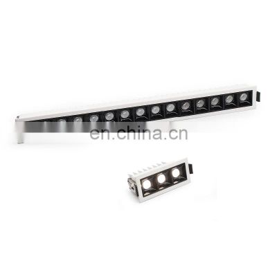 Dimmable Recessed Spot Line Light Bar Creative Linear LED Downlight For Living Room Corridor 3W 6W 9W 15W 30W