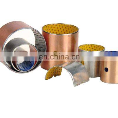 Tehco Factory Steel Bearing DX Sleeve Boundary Lubricating Oilless Metal PTFE POM Bush Oil Sliding Pap Bushing