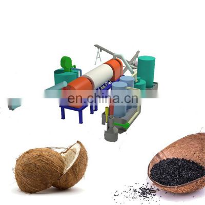 wood activated carbon continuous carbonization furnace charcoal carbonization furnace charcoal making machine