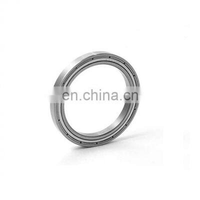 Hot sale bearing steel 61816 2RS ZZ deep groove thin wall bearing 80*100*10 mm