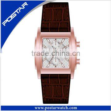 Leisure Genuine Leather Colorful Watch