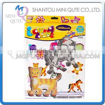 Mini Qute Kawaii DIY Ironing Hama Perler Beans 3D Jigsaw Cat & Horse building block educational toy (Accept OEM) NO.BT-0056D