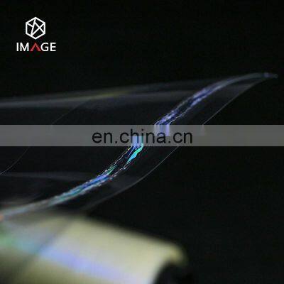 Special Shaped Shiny Laser Hologram Transparent Tear Tape for Cigarette Box Packaging photo-4
