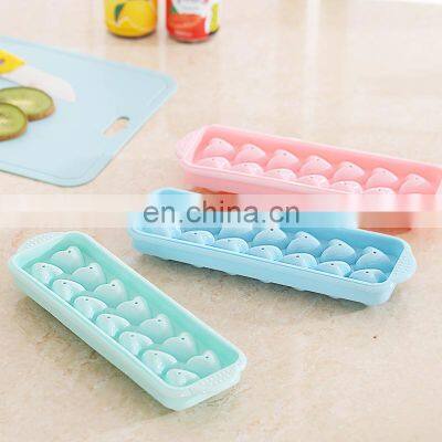 14 Grid 3D Round Balls Ice Molds Plastic Molds Ice Tray Home Bar Party Ice Hockey Holes Making Box Molds With Cover DIY Moulds photo-3