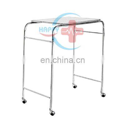 HC-M116 hot sale  Medical Stainless steel square plate stand washing hand tube racking