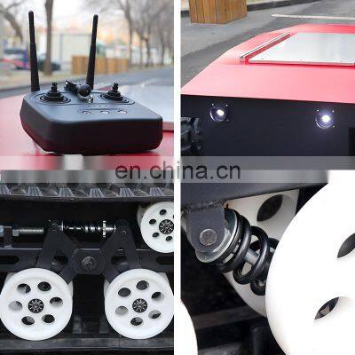 Stair Climbing Robot Rubber Track System Chassis photo-4