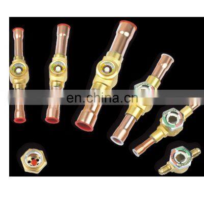 Refrigeration SGN-ODF Solder Welding Copper Brass Flare HVAC System SAE R134a R22 R410 Part Oil Level Sight Glass photo-2
