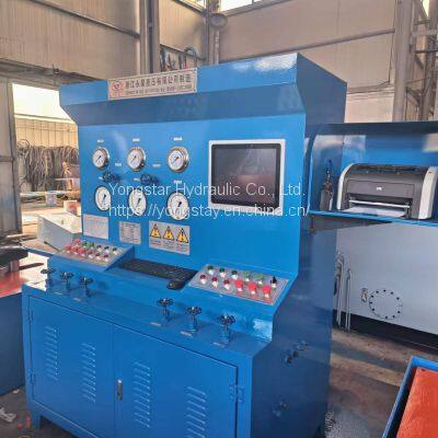High Quality High Accuracy YFT-D300 Pressure Relief Valve Test Bench for Safety Valve Pressure Regulating and Seal Test photo-4