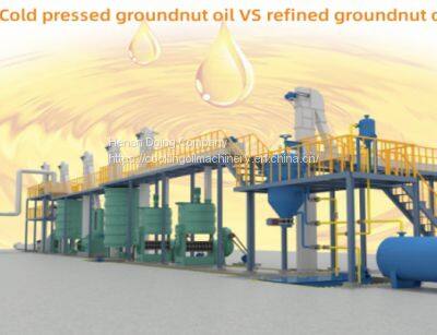 High Oil Yield Peanut Oil Production Line Peanut Oil Extraction Machine Peanut Oil Pressing Machine