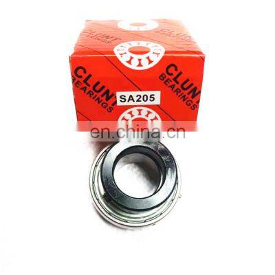 bearing factory and good price sa205 bearing 25*52*30.5 mm sa205 insert ball bearing