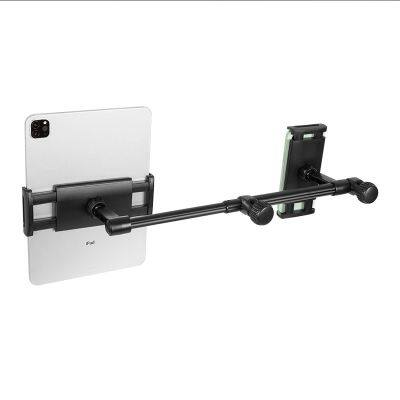 Car Rear Pillow Phone Holder For IPhone Xiaomi IPad Tablet 4-11/12.9 Inch Tablet Car Stand Seat Rear Headrest Mounting Bracket