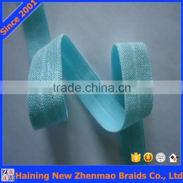 China supplier colored shiny foe elastic webbing wholesale