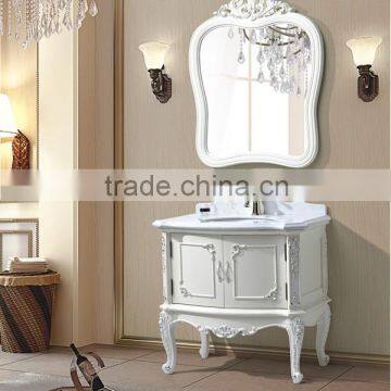 European style classic bathroom vanity,bathroom cabinet,bathroom furniture