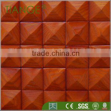 Living room sound insulation solid wood decorative 3d wall panel